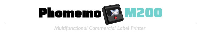 Phomemo M200 Portable Bluetooth Thermal Label Printer