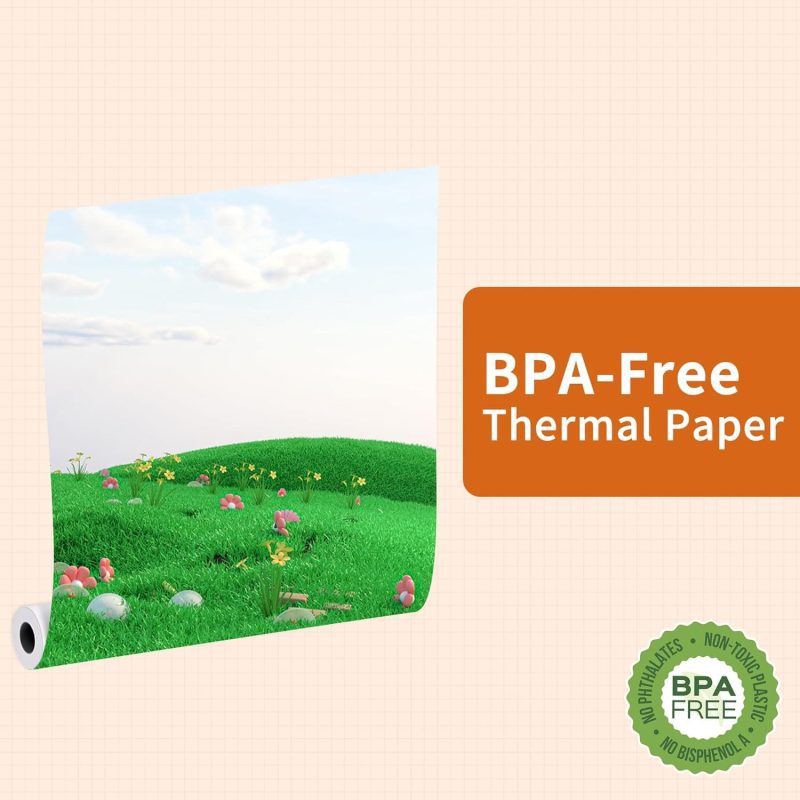 BPA Free Phomemo Thermal Paper For Environmentally Friendly Printing