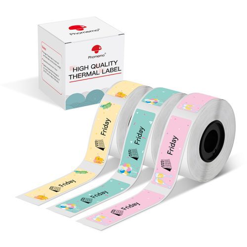 Phomemo 14x50mm Party Pattern Label for D30/D35/Q30/Q30S - 3 Rolls