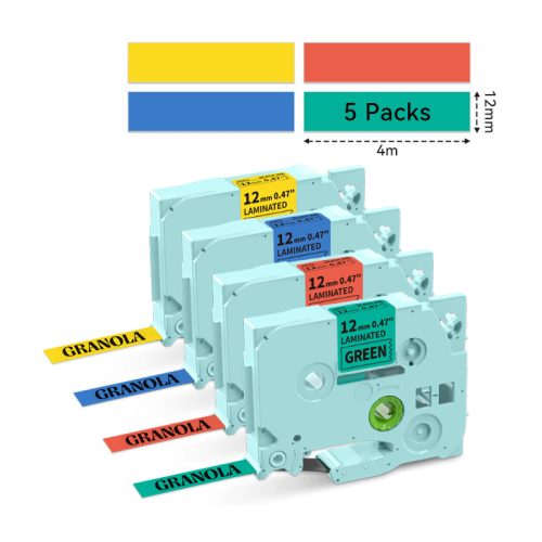 Phomemo 4Pack Label Maker Tape for P3200