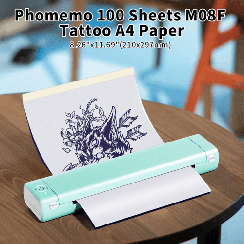 Phomemo A4 Tattoo Stencil Paper 100 Sheets