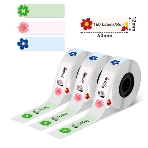 Phomemo Flower Thermal Label paper dimension