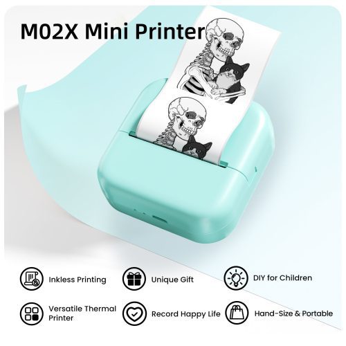 Phomemo M02X Portable Pocket Printer Compact And Portable