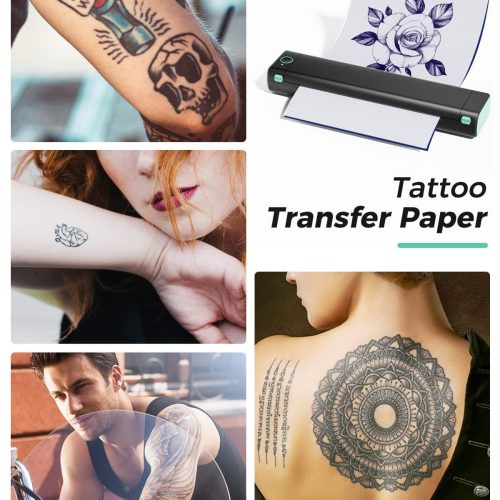 Phomemo M08F Tattoo Stencil Printer can print various tattoo stencils