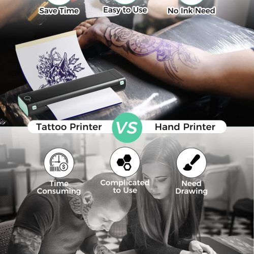 Phomemo M08F Tattoo Stencil Printer requires no ink