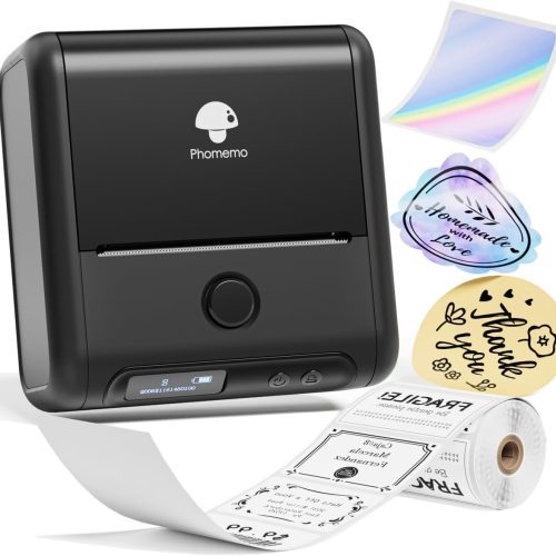 Phomemo M200 Commercial Portable Label Maker can print different types of labels