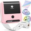 Phomemo M200 Commercial Portable Label Maker pink can print different types of labels