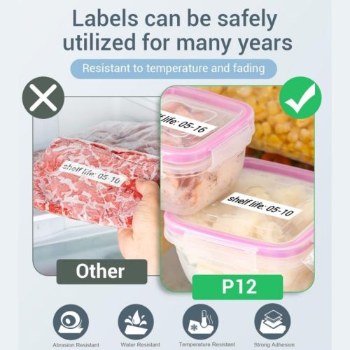 Phomemo P12 Label machine labels