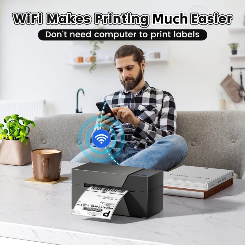 Phomemo PM 247 WF203DPI ShippingLabel Printer wifi make printing more easier