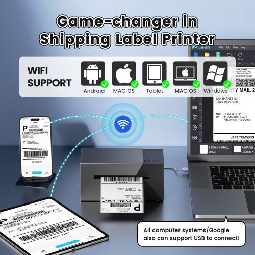 Phomemo PM 247 WFhigh speed ShippingLabel Printer game changer