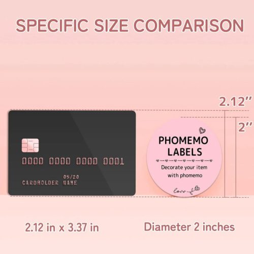 Phomemo SLR 2 2 750 shipping label has specific size comparison