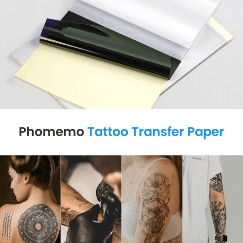 Phomemo Tattoo Stencil Paper Printing Detailed Tattoo Templates