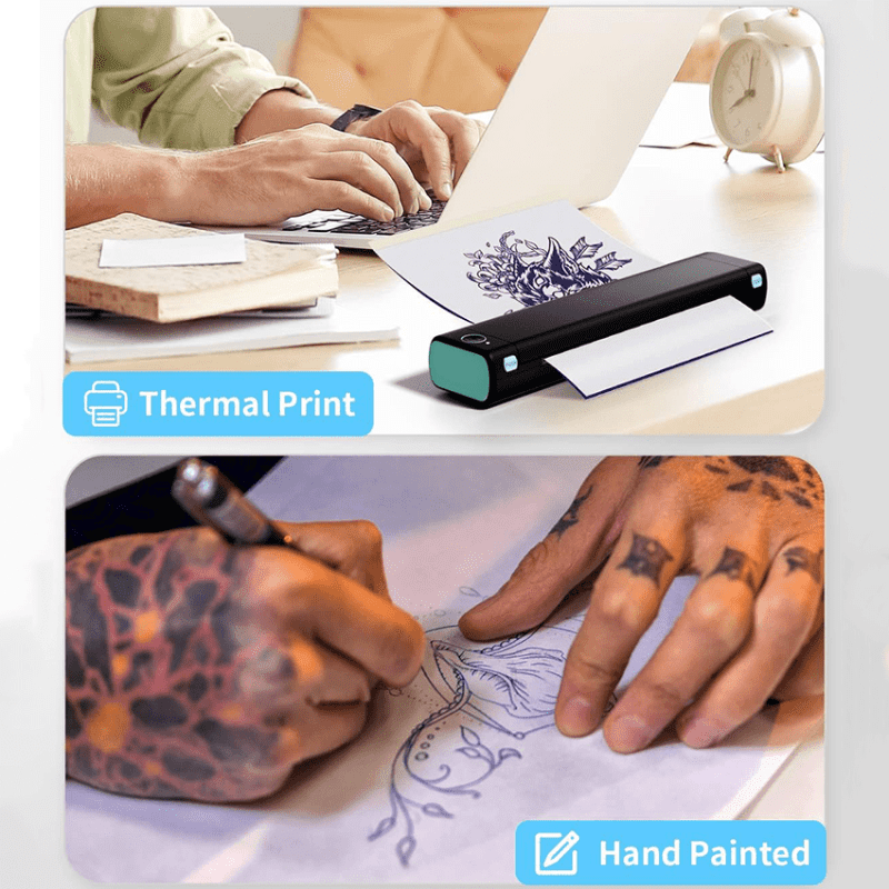 Phomemo Tattoo Stencil Paper Thermal Printing Technology