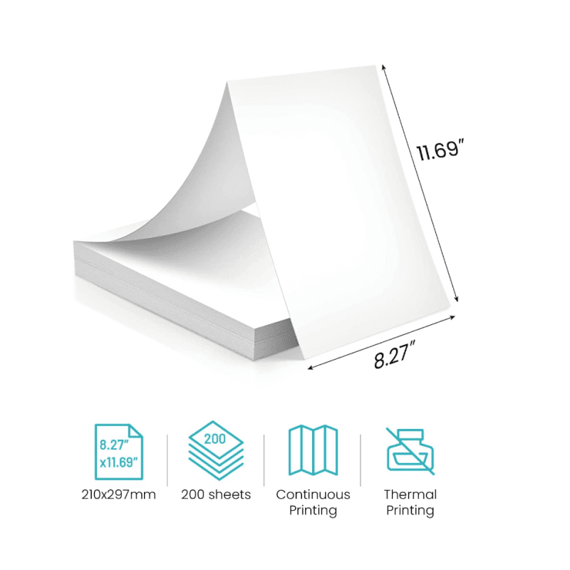 Phomemo Thermal Paper Continuous Printing 2