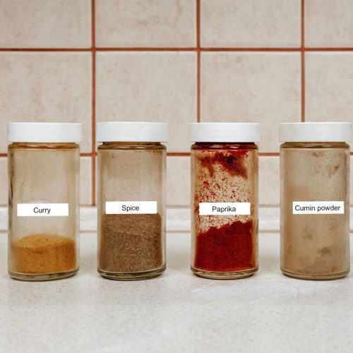 Phomemo thermal label seasoning organization