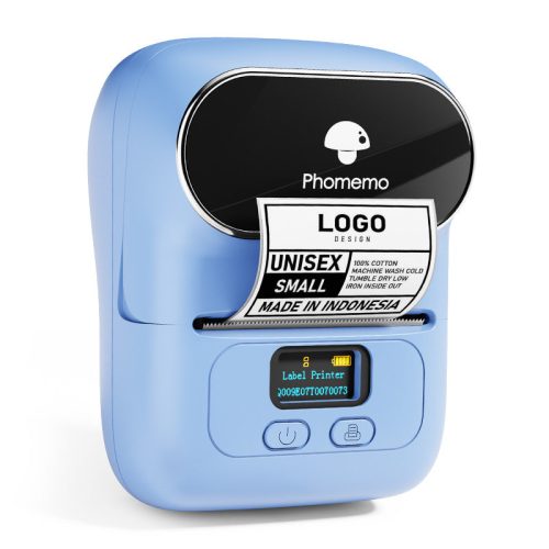 Phomemo M110  Bluetooth Portable Thermal Business Label Maker-blue