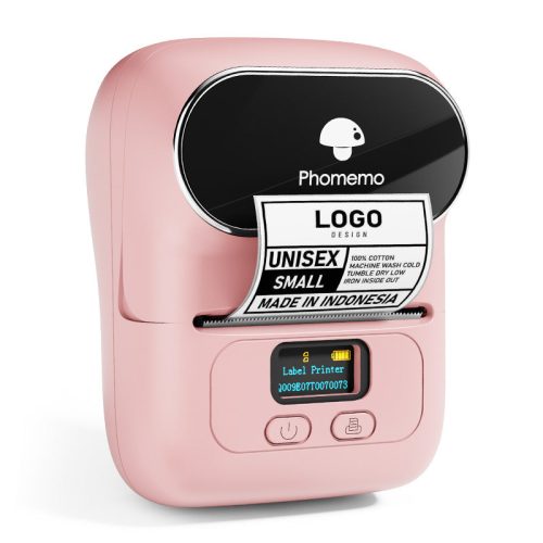 Phomemo M110  Bluetooth Portable Thermal Business Label Maker-pink