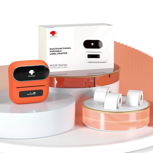 Phomemo_M220_Bluetooth_Label_Maker_Gift_Set-orange