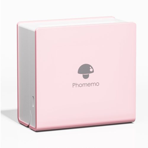 Pink Phomemo M02 Mini Portable Printer High Quality Printing Various Thermal Stickers