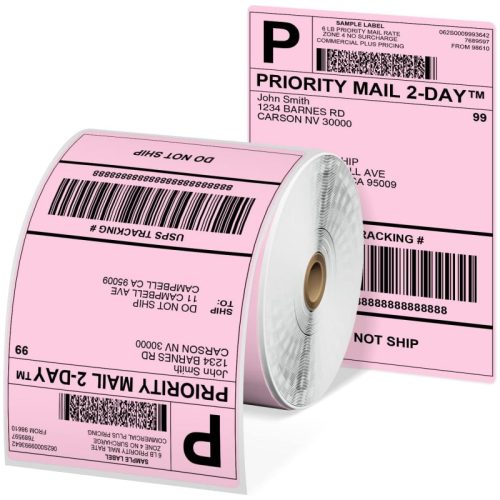 Phomemo Thermal Direct 4x6 Shipping Label (Roll of 500 Labels)