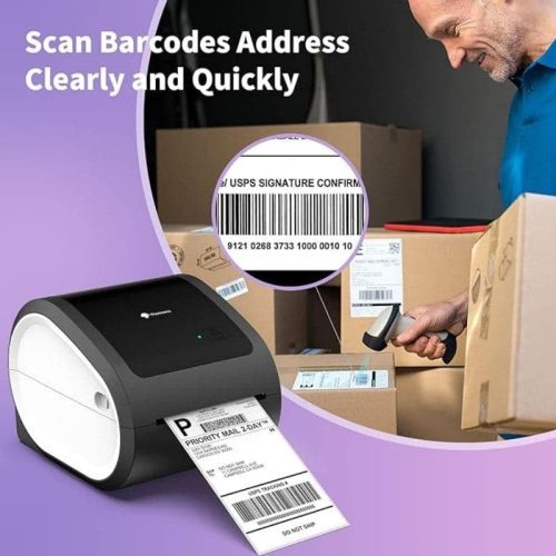 phomemo shipping label A30252 10 scan barcodes address clearly and quickly