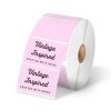 Phomemo 2.25”x1.25” Square Thermal Labels For Shipping Label Printer (Roll of 1000 Labels) pink