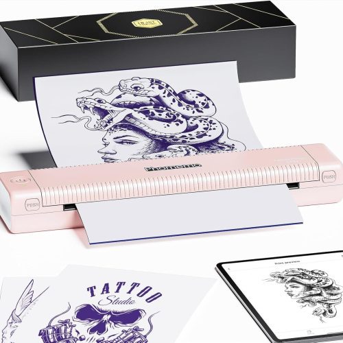 phomemo tp81 tattoo printer pink