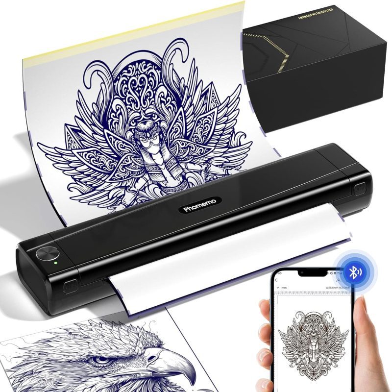 phomemotp87tattoostencilprinter