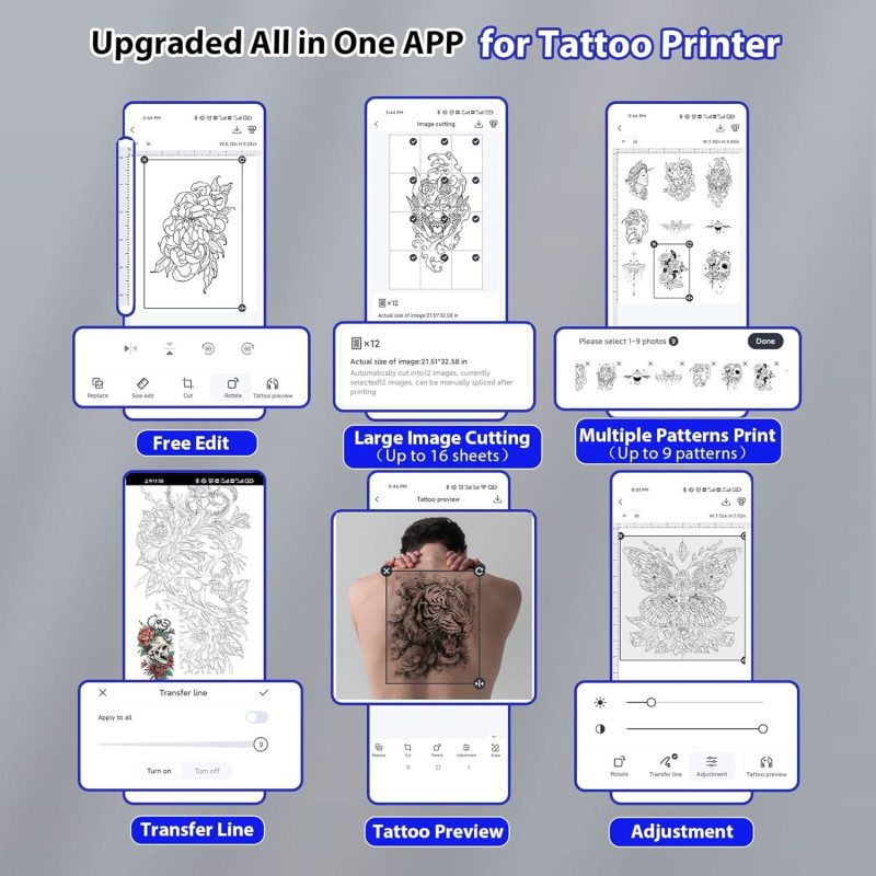 phomemotp87tattoostencilprinterwithapp