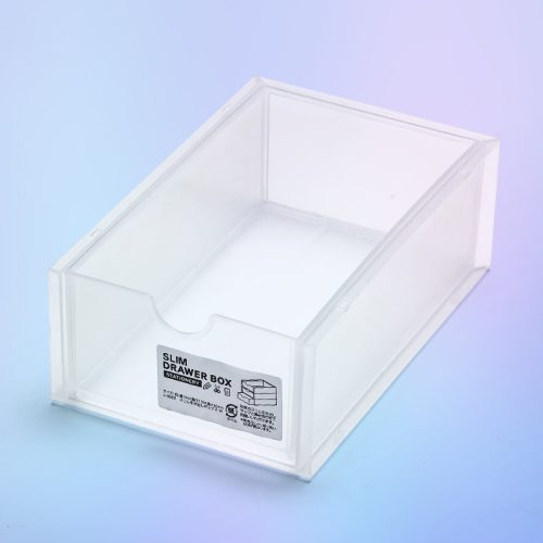 stackahle Mini storage Box Trdnsparent